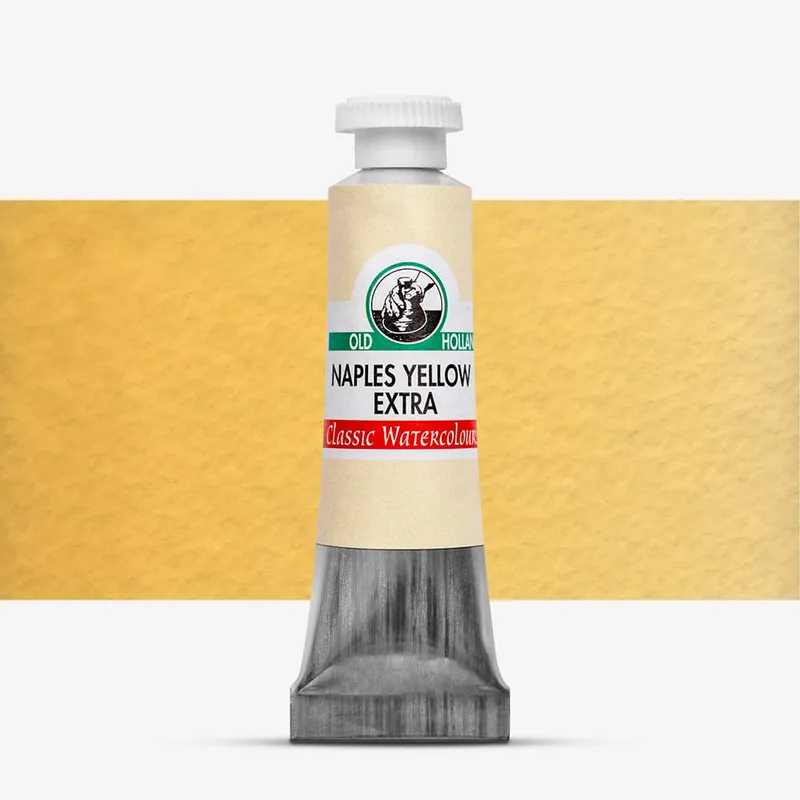 Usine Directe Old Holland peinture aquarelle 6 ml jaune de Naples extra