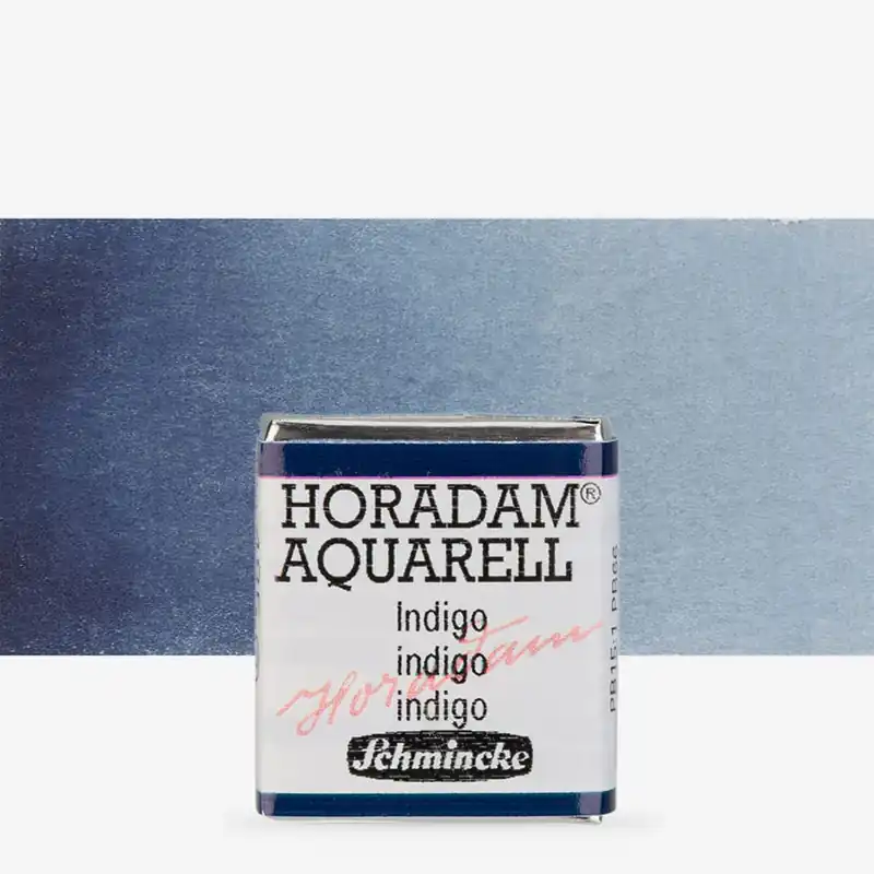 Schmincke Aquarelle Horadam Demi-godet Indigo Usine Directe