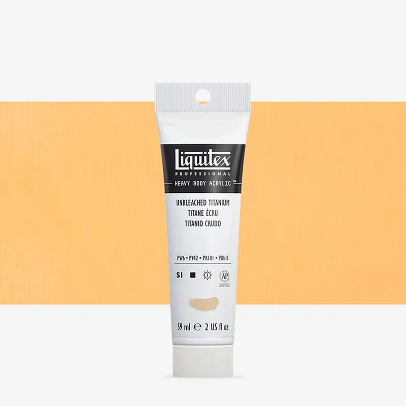 Liquitex Professionnel peinture acrylique Heavy Body 59 ml titane non blanchi Prix Promo