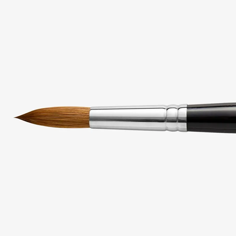 Certifié Pro Arte Pinceau rond en martre rouge / Prolene Connoisseur Série 100 Taille 16