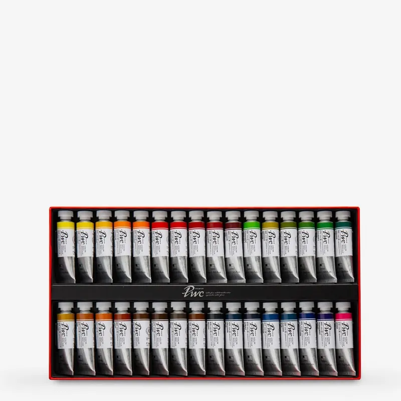 ShinHan peinture aquarelle extra-fine premium 15 ml coffret de 32 Offre Du Jour