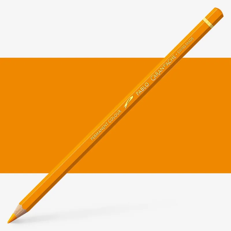 Meilleure Vente Caran d‘Ache Crayon de couleur Pablo Orange 030