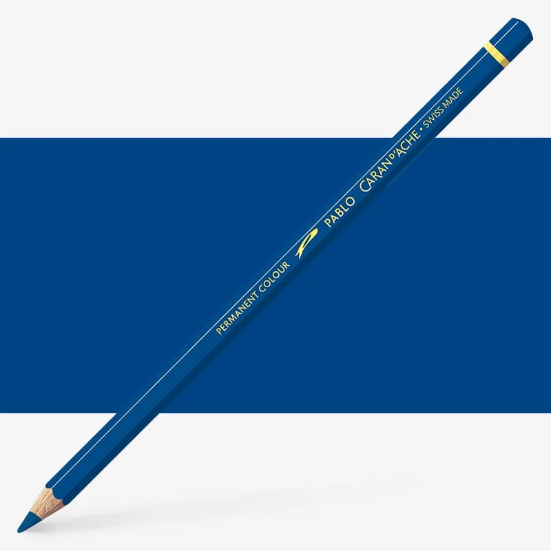 Caran d‘Ache Crayon de couleur Pablo Bleu 260 Dernière Chance