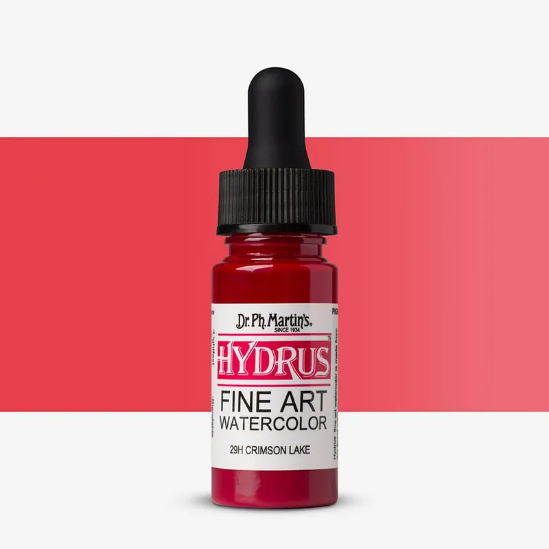 Dr. Ph. Martin‘s Peinture aquarelle liquide Hydrus 15 ml carmin lac Bon Plan