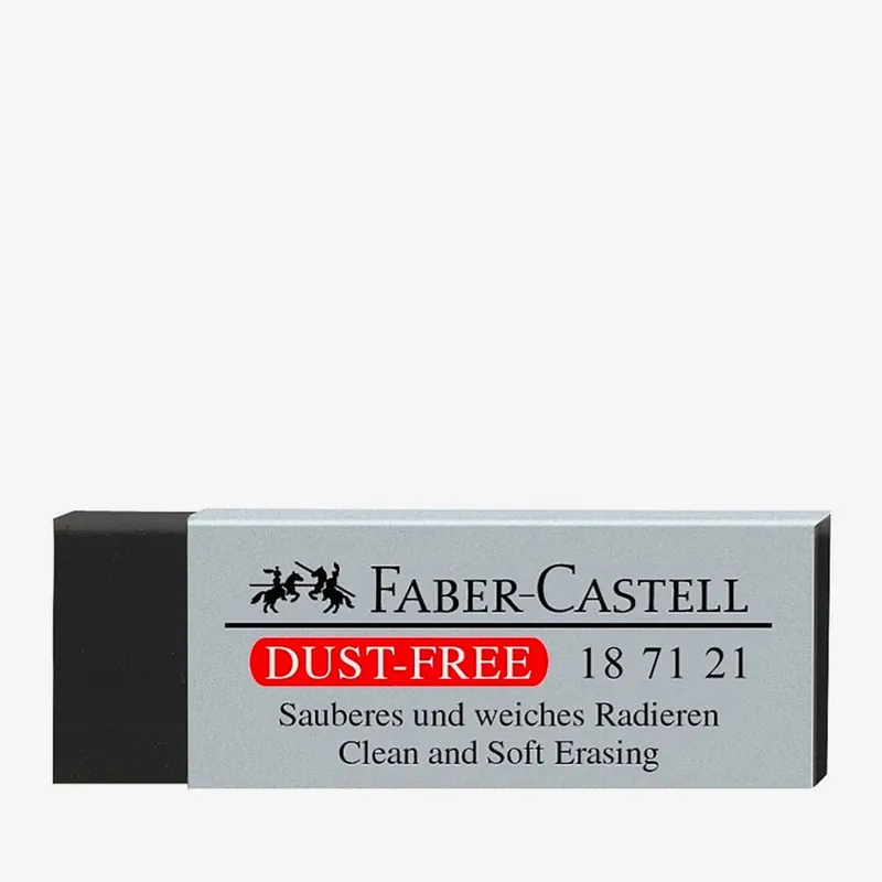 Bon Plan Faber-Castell Gomme sans poussière (Dust-Free) Noir