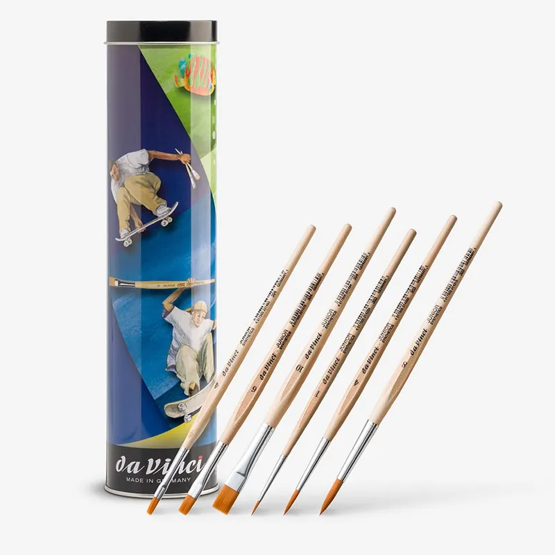 Da Vinci Coffret cadeau Junior Da Vinci Set de pinceau x pour enfants Séries 303 (n° 1, 4, 8) et 304 (n° 4, 6, 10) Vente Directe