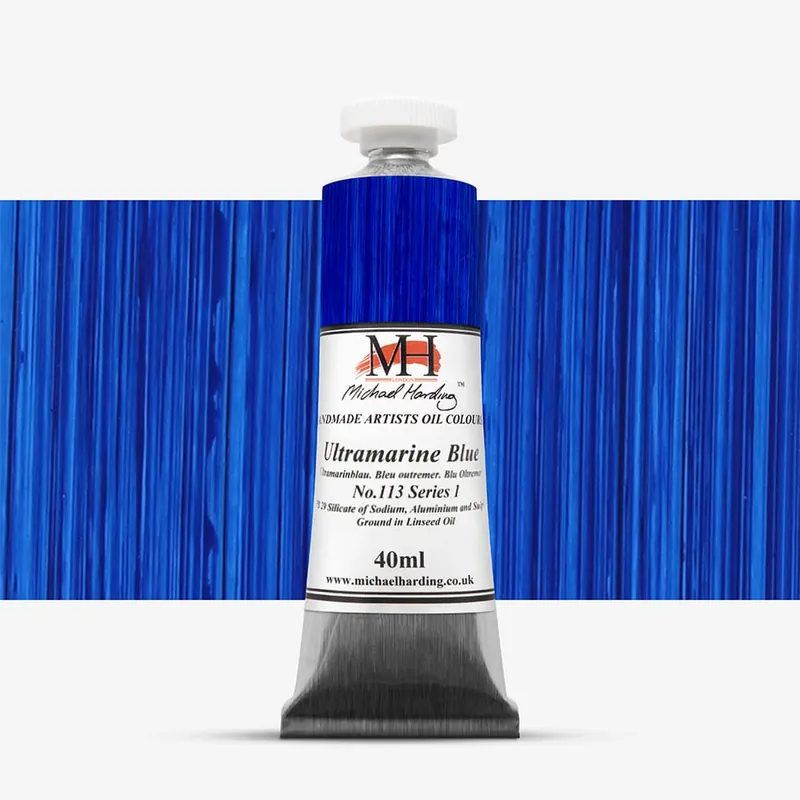 Michael Harding Peinture à l‘huile 40 ml Bleu outremer Solde