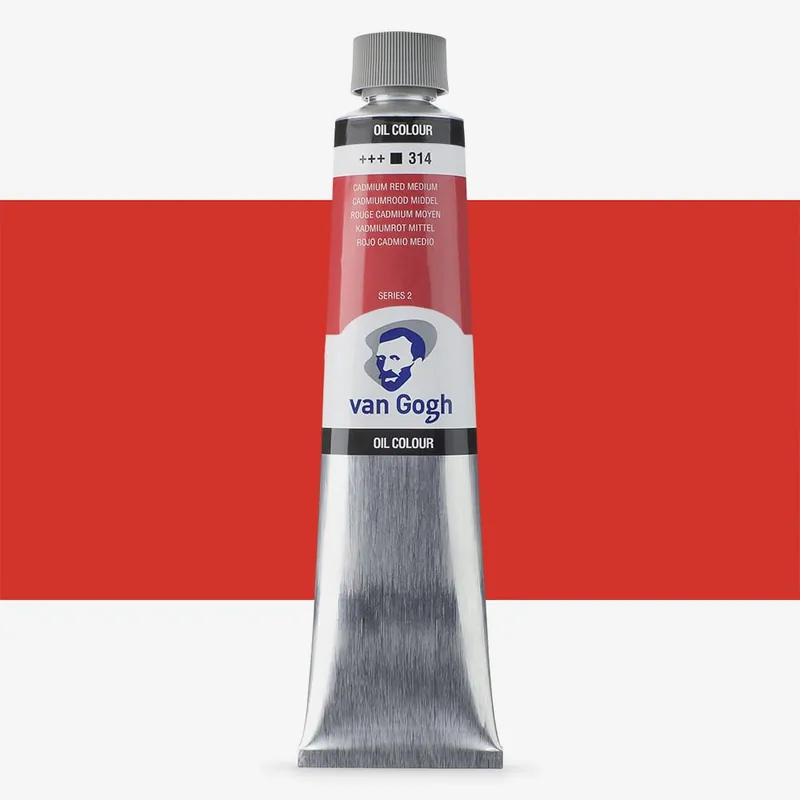 Prix Réduit Royal Talens Van Gogh Peinture à l‘Huile 200ml Cadmium Red Medium. S2